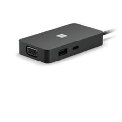 Microsoft Surface USB-C Travel Hub Wired USB 3.2 Gen 2 (3.1 Gen 2) Type-C Black