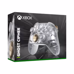 Microsoft Ghost Cipher Gold, Light grey, Transparent Bluetooth/USB Gamepad Analogue / Digital Android, PC, Xbox One, Xbox Series S, Xbox Series X, iOS - Additional view 8