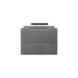 Microsoft Surface Pro Keyboard with Slim Pen for Business QWERTY English Microsoft Cover port Platinum