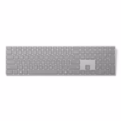 Microsoft Surface Keyboard (2nd Edition), Full-size (100%), Wireless, Bluetooth, QWERTZ, Grey