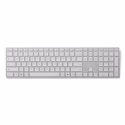 Microsoft Surface Keyboard (2nd Edition), Full-size (100%), Wireless, Bluetooth, QWERTZ, Grey