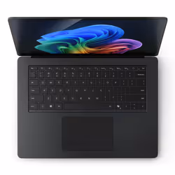 Microsoft Surface Laptop 8 Copilot+ PC Intel Core Ultra X7 368H 38.1 cm (15") Touchscreen 16 GB LPDDR5x-SDRAM 512 GB SSD Wi-Fi 7 (802.11be) Windows 11 Pro Black - Additional view 3