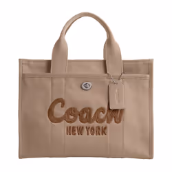COACH Cargo Tote Dark Natural