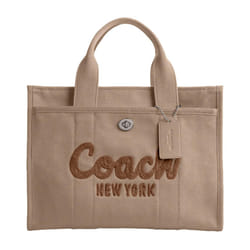 COACH Cargo Tote  Dark Natural