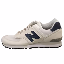 New Balance 576 Made In England Mens Fashion Trainers in Off White Navy - 11.5