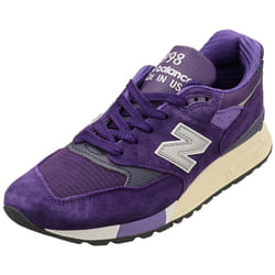 New Balance 998 Made In Usa Unisex Fashion Trainers in Plum Purple - 8.5 UK