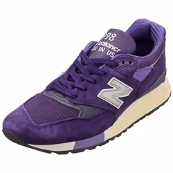 New Balance 998 Made In Usa Unisex Fashion Trainers in Plum Purple - 10.5