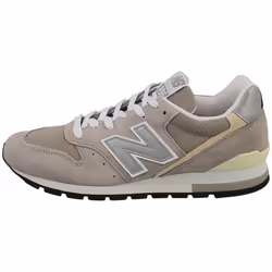 New Balance 996 Made In Usa Unisex Fashion Trainers in Grey Silver - 8.5