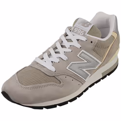 New Balance 996 Made In Usa Unisex Fashion Trainers in Grey Silver - 11.5