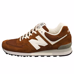 New Balance 576 Made In England Mens Casual Trainers in Brown White - 7.5 UK