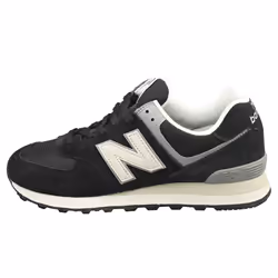 New Balance 574 Unisex Casual Trainers in Black Grey - 4