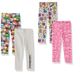 Amazon Essentials Disney Star Wars  Frozen  Princess girls Leggings (Previously Spotted Zebra)  Pack of 4  Marvel captain America  XX-Large