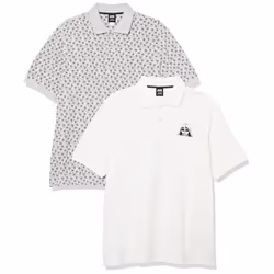 Amazon Essentials Disney Marvel Mens Regular-Fit cotton Pique Polo Shirt Pack of 2 Star Wars Vader Icons Large