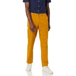 Amazon Essentials Mens Athletic-Fit casual Stretch chino Pant (Available in Big & Tall)  Nutmeg  42W x 30L