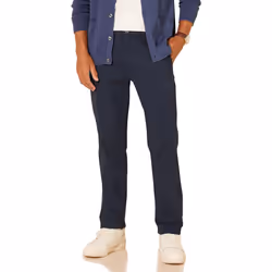 Amazon Essentials Mens Athletic-Fit casual Stretch chino Pant (Available in Big & Tall)  Navy  46W x 34L