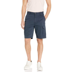 Amazon Essentials Mens classic-Fit cargo Short Available in Big & Tall  Navy  52
