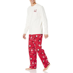 Amazon Essentials Disney | Marvel | Star Wars Men's Flannel Pajama Sleep Sets  Nightmare Valentine - Mens  X-Small