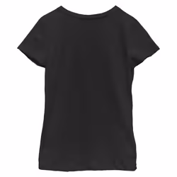 Disney Wonderland Group Surrounds Alice Girls Standard T-Shirt  Black