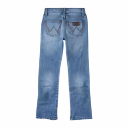 Wrangler Boys' Retro Slim Fit Straight Leg Jean  Roughhouse  7 SLIM US