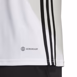 adidas Men's Standard Tabela 23 Jersey  White/Black