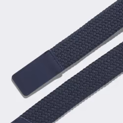 adidas unisex-adult Braided Stretch Belt  Collegiate Navy  Medium-Large