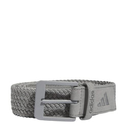 adidas Braided Stretch Belt  Grey Three  Large / X-Large