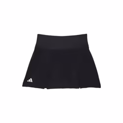 adidas Girls' Club Tennis Pleated Skirt Black (2023) Small