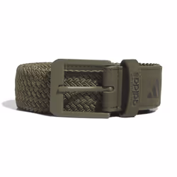 adidas Women's Braided Stretch Belt  Olive Strata/Olive Strata  Medium/Large