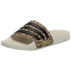 adidas Unisex Adilette Shower Slide Sandal  Off White/Black/Magic Beige  15 US Men