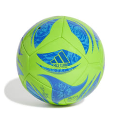 adidas MLS Club Soccer Ball  Green/Glory Blue/Solar Blue  3
