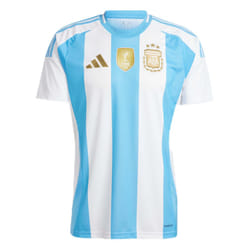 adidas Men's Standard Argentina 2024 Home Jersey  White/Blue Burst