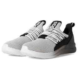 adidas Lite Racer Adapt 7.0 Sneaker  White/Black/White  3.5 US Unisex Little Kid