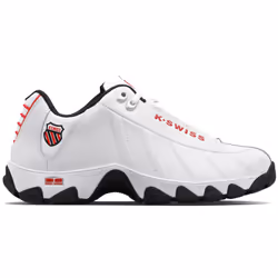 K-Swiss Men's ST329 CMF Sneaker White/Black/Mars Red 11.5 XW