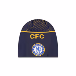 New Era Men's Engineered Skull Beanie ~ Chelsea FC Navy