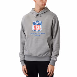 New Era Mens NFL Generic Logo Pullover Hooded Hoody Hoodie - Grey - L, Grey