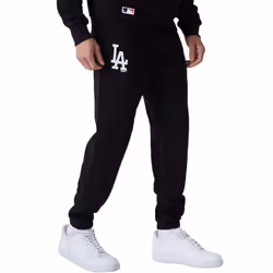 New Era Mens Los Angeles Dodgers Team Logo Jogging Bottoms  Joggers - Black - 2XL, Black