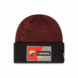 New Era Men's Knitted Skull Beanie ~ Ducati Corse 63 red