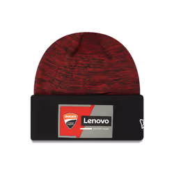 New Era Men's Knitted Skull Beanie ~ Ducati Corse 43 red