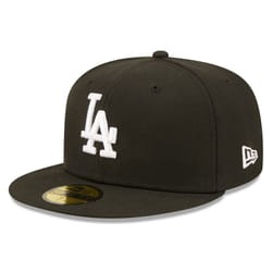 New Era MLB 59FIFTY Team Color Authentic Collection Fitted On Field Game Cap Hat (7 7/8  Los Angeles Dodgers Black)