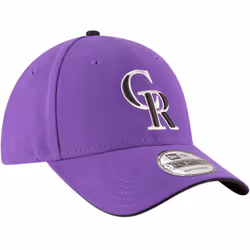 New Era Unisex-Adult MLB The League 9FORTY Alternate Primary Logo Adjustable Hat Cap One Size Fits All - Colorado Rockies Purple