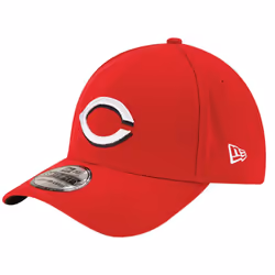 New Era MLB 39Thirty Team Classic Stretch Flex Fit Team Color Primary Logo Primary Logo Baseball Cap Hat - Cincinnati Reds Re ...