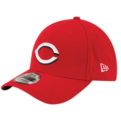 New Era MLB 39Thirty Team Classic Stretch Flex Fit Team Color Primary Logo Primary Logo Baseball Cap Hat - Cincinnati Reds Red - Small-Medium