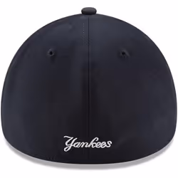 New Era MLB 39Thirty Team Classic Stretch Flex Fit Team Color Primary Logo Primary Logo Baseball Cap Hat - New York Yankees Navy - Small-Medium