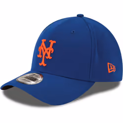 New Era MLB 39Thirty Team Classic Stretch Flex Fit Team Color Primary Logo Primary Logo Baseball Cap Hat - New York Mets Blue ...