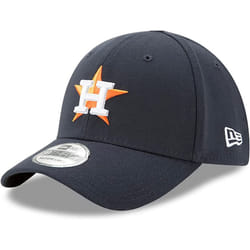 New Era MLB 39Thirty Team Classic Stretch Flex Fit Team Color Primary Logo Primary Logo Baseball Cap Hat - Houston Astros Navy - Large-X-Large