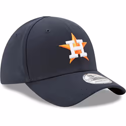 New Era MLB 39Thirty Team Classic Stretch Flex Fit Team Color Primary Logo Primary Logo Baseball Cap Hat - Houston Astros Navy - Large-X-Large