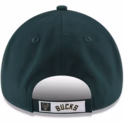 New Era NBA The League 9FORTY Adjustable Hat Cap One Size Fits All (Milwaukee Bucks)