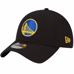 New Era NBA The League 9FORTY Team Color Primary Logo Adjustable Hat Cap One Size Fits All - Golden State Warriors Black