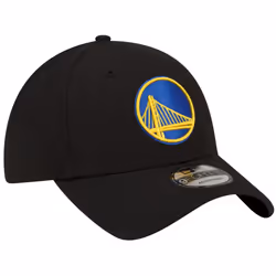 New Era NBA The League 9FORTY Team Color Primary Logo Adjustable Hat Cap One Size Fits All - Golden State Warriors Black