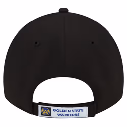 New Era NBA The League 9FORTY Team Color Primary Logo Adjustable Hat Cap One Size Fits All - Golden State Warriors Black